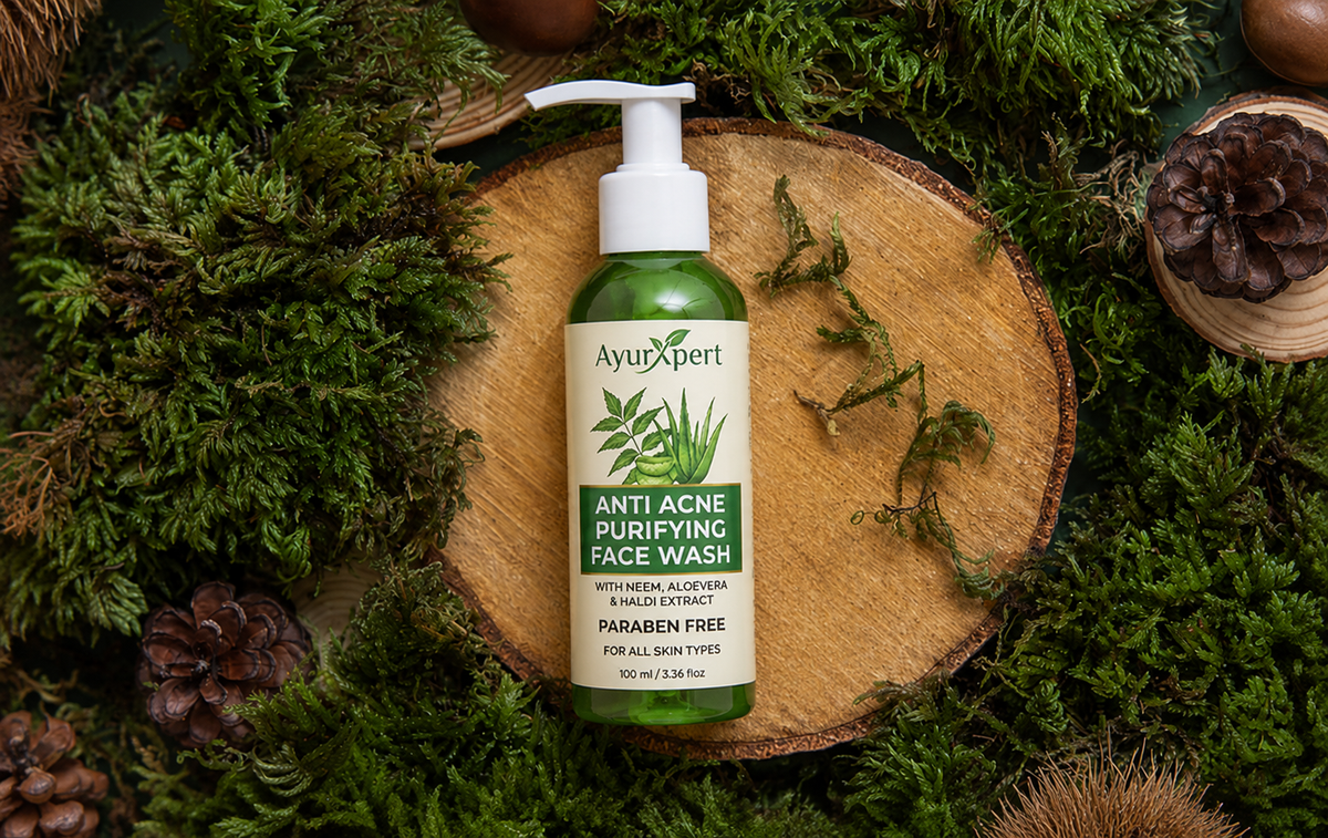 AyurXpert Anti Acne Purifying Face Wash
